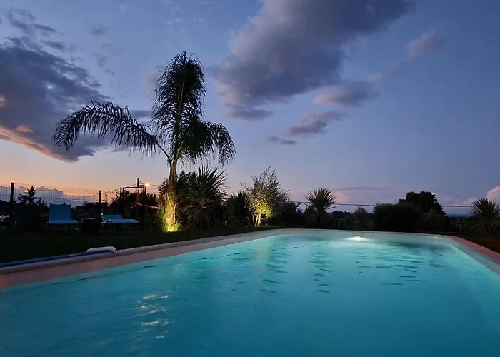 Bistinetti Rez De Confort Avec Piscine Lägenhet Penta di Casinca